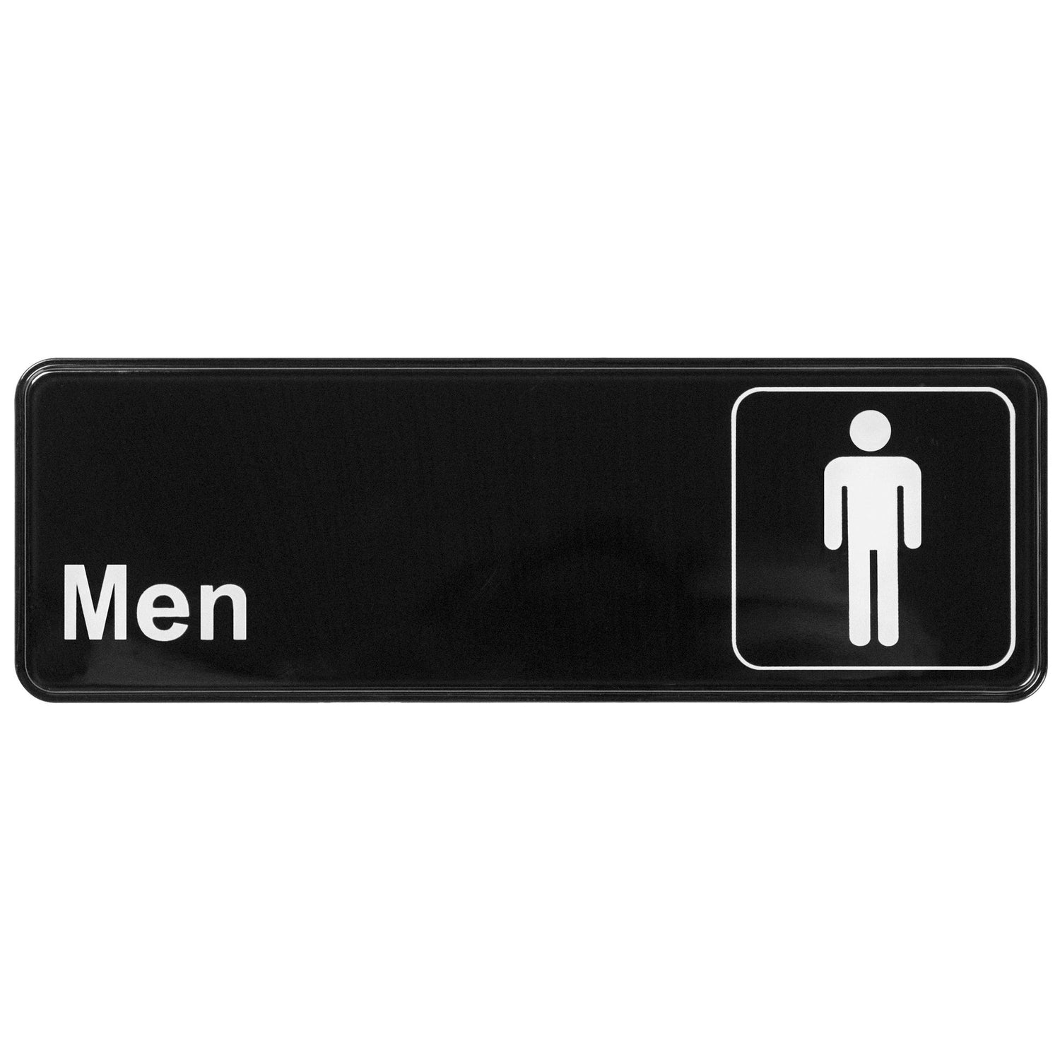 Winco SGN-311 - Information Signs, 9"W x 3"H - SGN-311 - Men
