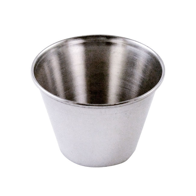 Omcan 2 1/2 oz Stainless Steel Sauce Cup – Pack of 12