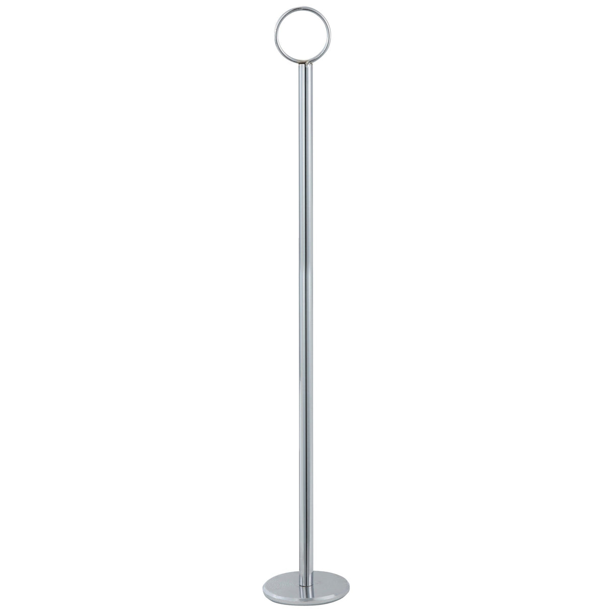 Winco TBH-15 - Table Number Holder, Chrome - 15"