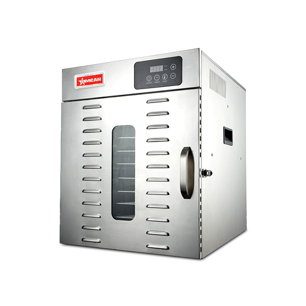 Omcan 12 Trays Stainless Steel Food Dehydrator w/ Digital Control