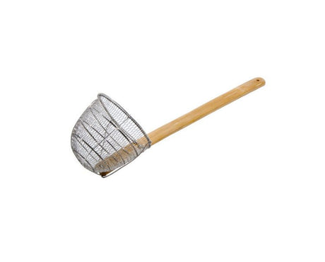 Town 5-1/4″ Bamboo Handle Noodle Skimmer - 42615 - VRS Restaurant Equipment & Supply Store