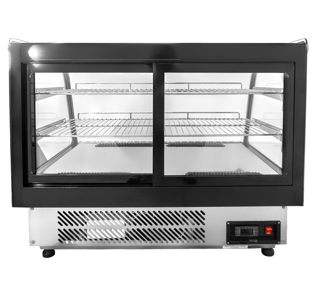 Omcan 35″ Drop-in Refrigerated Showcase 112 Liter (3.95 cu.ft.) Capacity