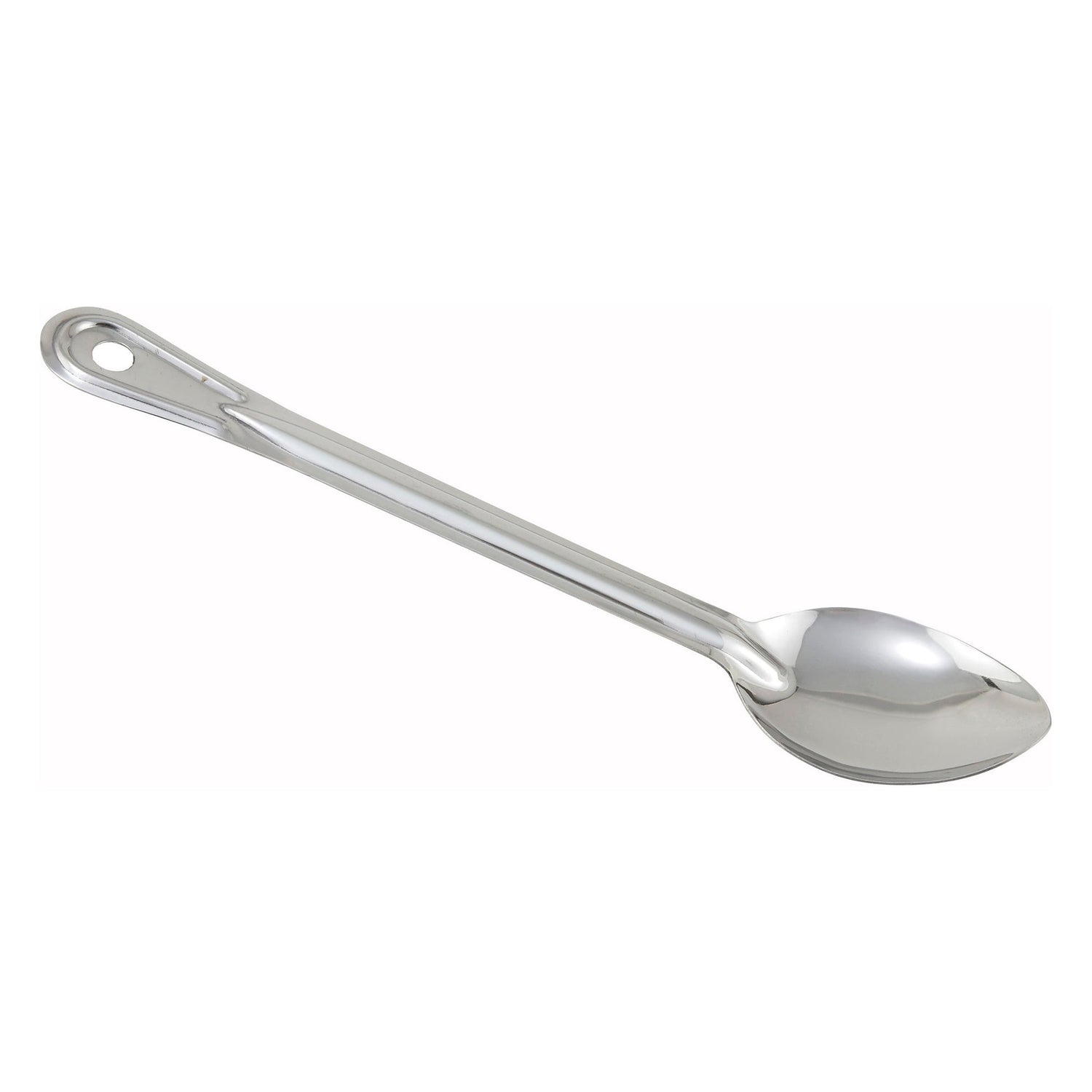Winco BSOT-13 - Basting Spoon, Stainless Steel, 1.2mm - Solid, 13"
