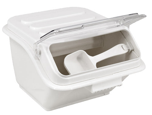 Omcan 8 L capacity Shelf Ingredient Bin with 1 Scoop