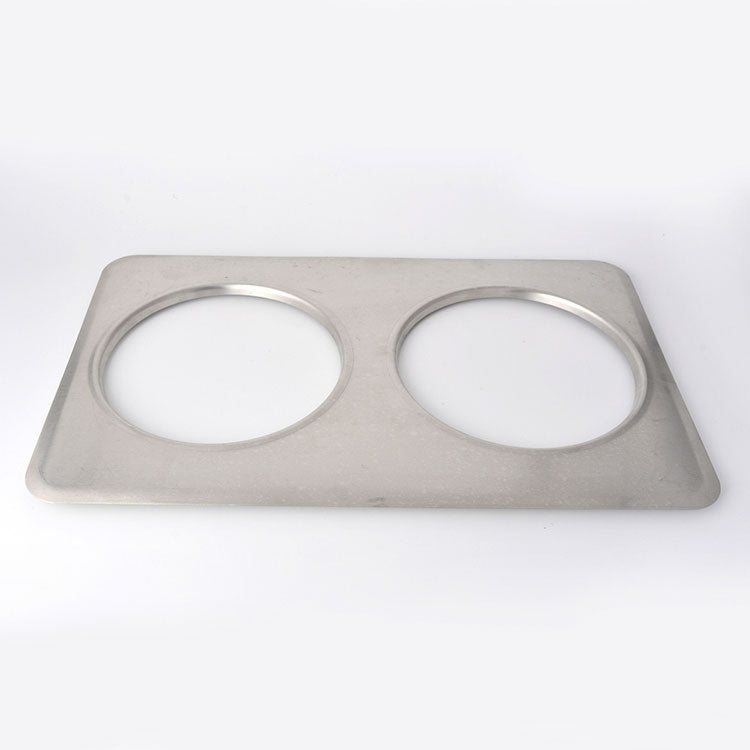 Omcan 44849 - Adapter Plates - Fit (2) 7 qt Steam Table Insets