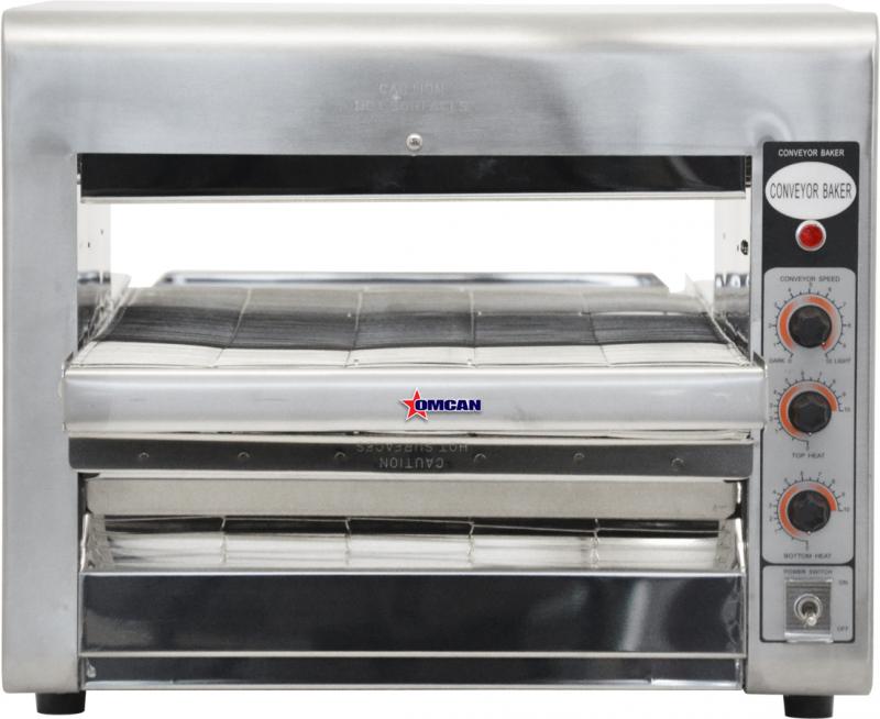 Omcan Conveyor Toaster Oven with 14″ Belt – 3.6kW, 240V, 1Ph