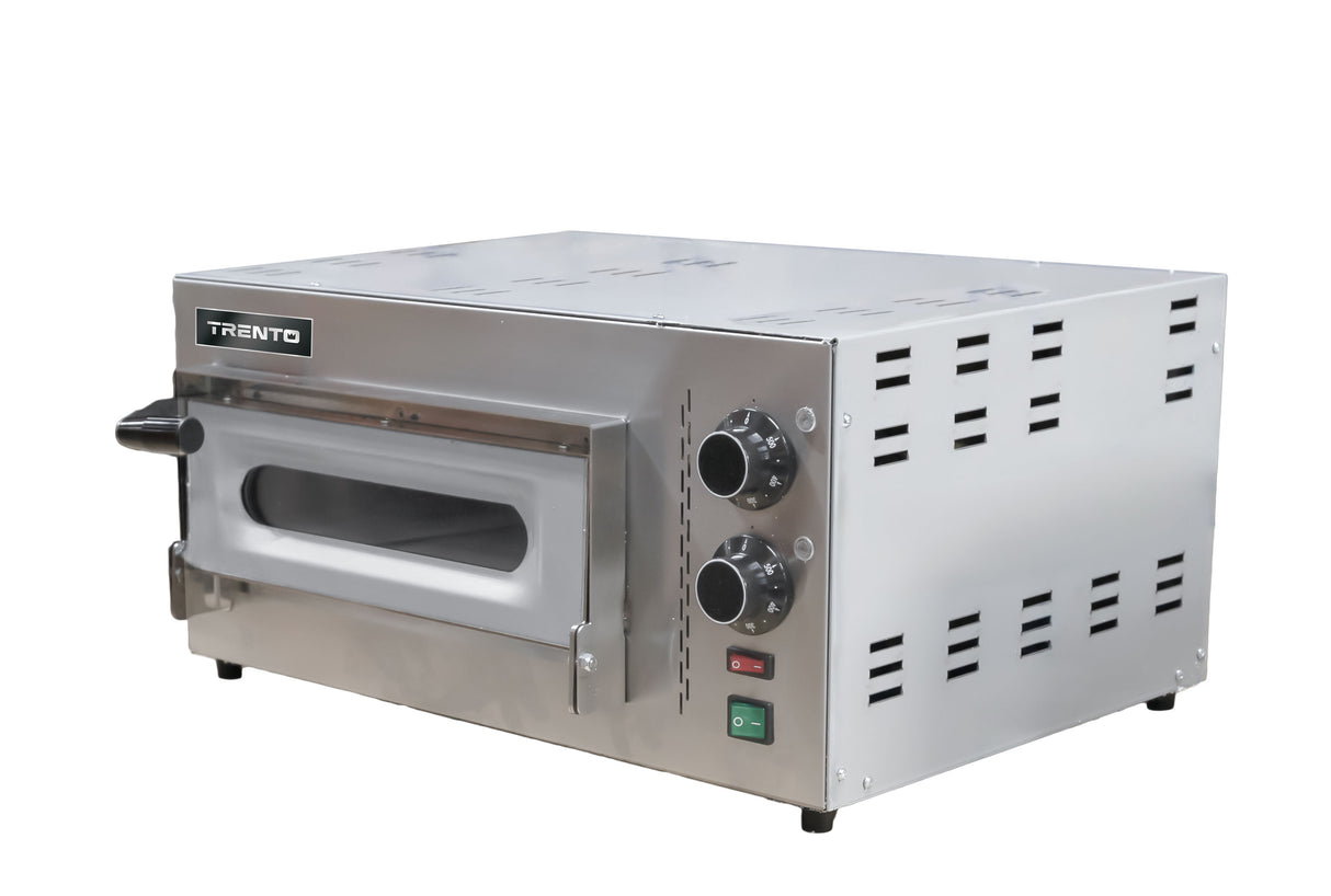 Trento Compact Series 23″ Single Chamber Pizza Oven with 13.75″ Chamber – 2.20 kW, 220 V, 1 Ph
