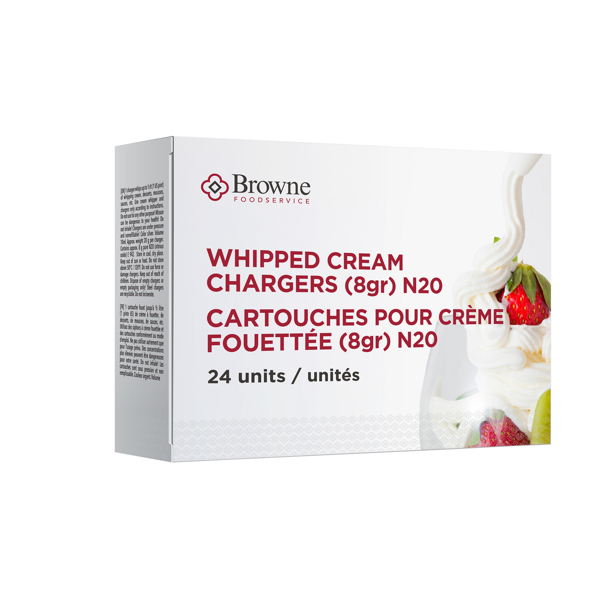 Browne 574399 - Cream Whipper Chargers, Box of 24