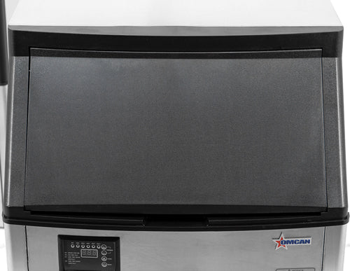 Omcan 26″ Ice Maker Machine with 80 lb. Ice Bin – Ice Yield 210 lb./day, Energy Star