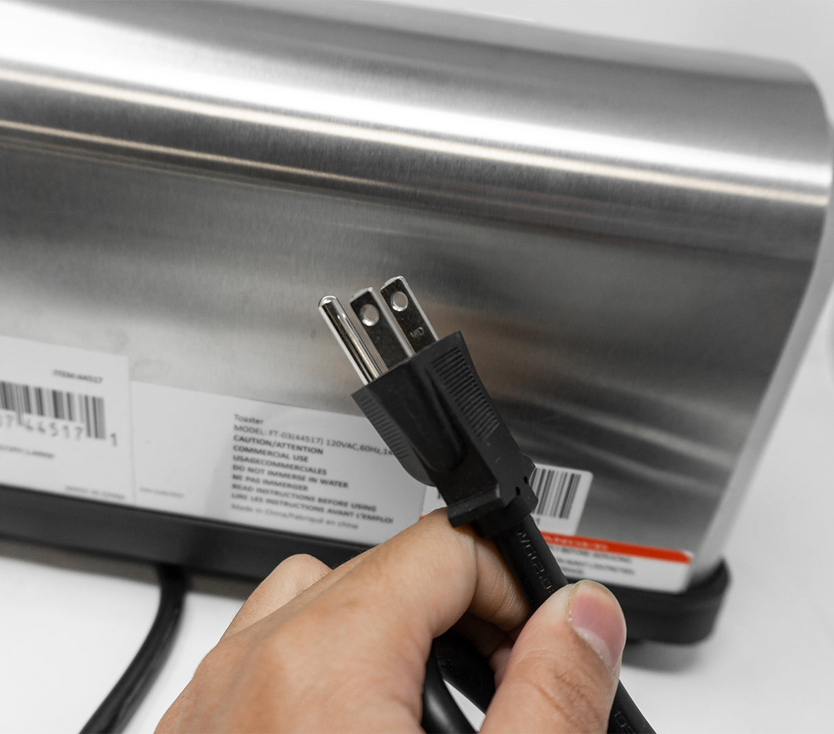 Omcan 4-Slice Commercial Pop-up Toaster – Standard duty