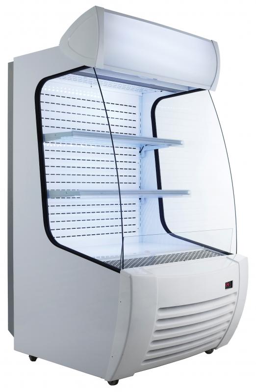 Omcan 34″ Refrigerated Floor Open Display Case 12.7 cu.ft (360 L)