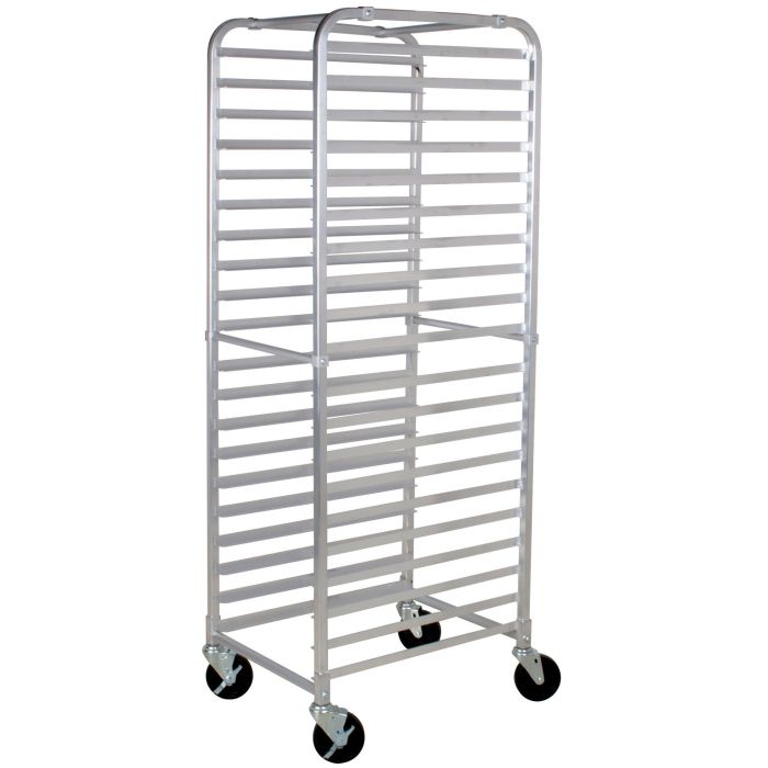 Sagetra Aluminun 20 Rows Open Bun Pan Rack - 63-AL20