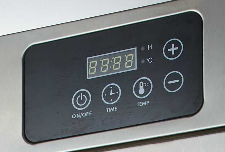 Omcan 16 Trays Stainless Steel Food Dehydrator with Digital Control