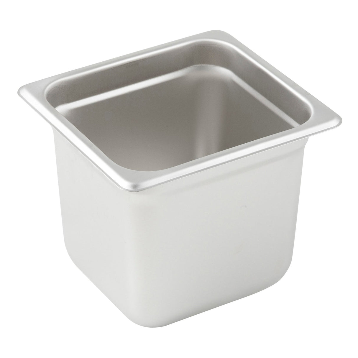 Winco SPJM-606 - Anti-Jam Steam Pan, 24 Gauge Stainless Steel - 1/6, 6"