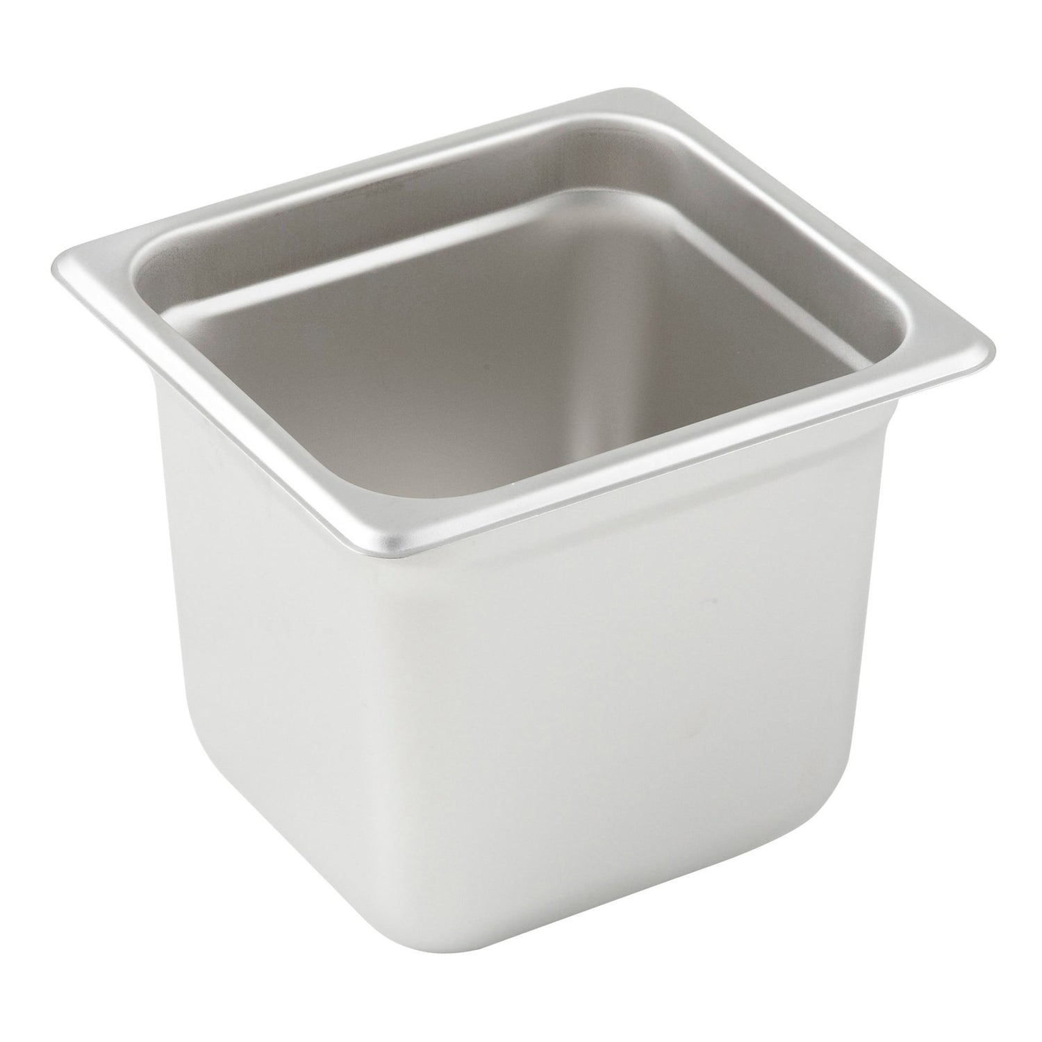 Winco SPJM-606 - Anti-Jam Steam Pan, 24 Gauge Stainless Steel - 1/6, 6"