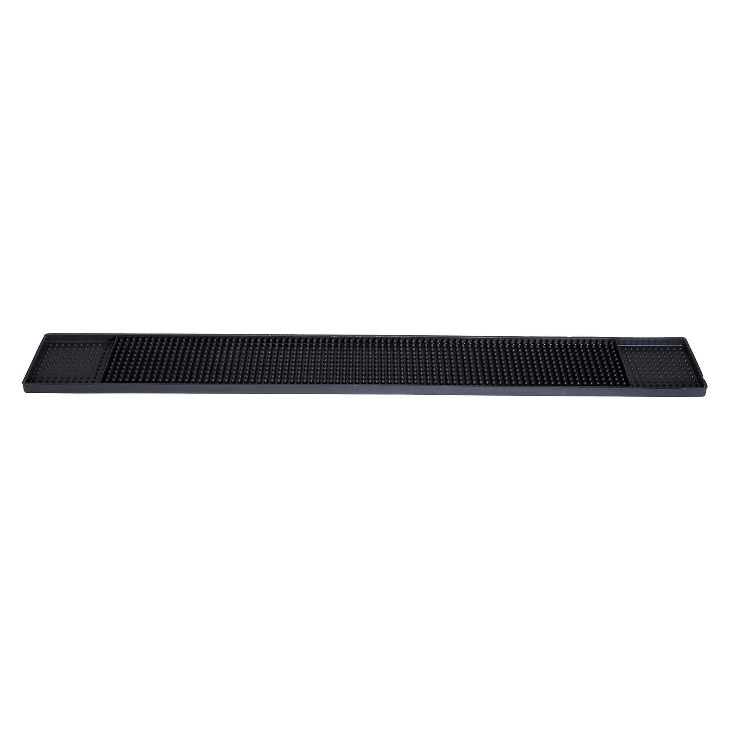 Winco BM-327K - Bar Rail Spill Mat, 27" x 3-1/4" - Black