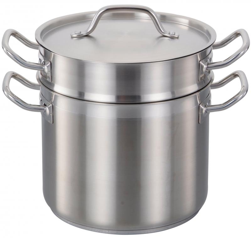 Omcan 8 QT Stainless Steel Double Boiler