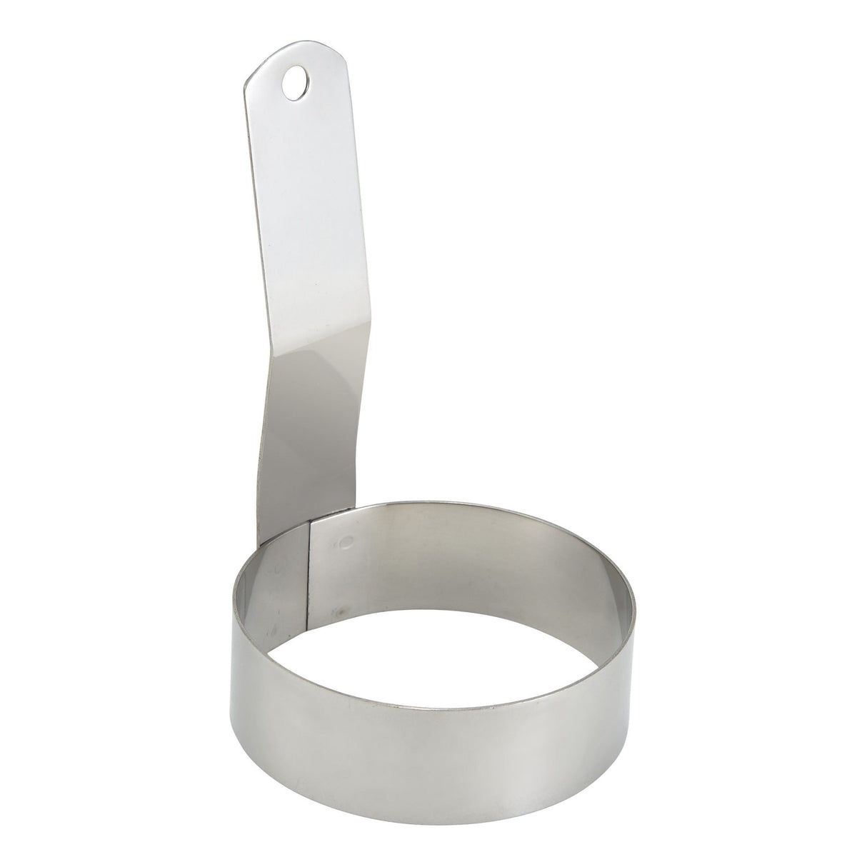 Winco EGR-3 - Round Stainless Steel Egg Ring - 3"