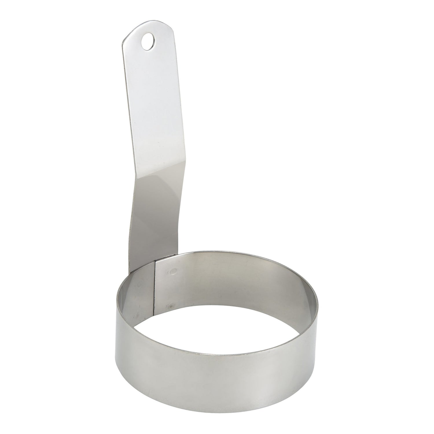 Winco EGR-3 - Round Stainless Steel Egg Ring - 3"