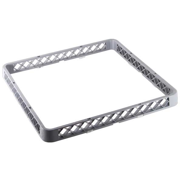 Omcan Dishwasher Open Rack Extender, Gray