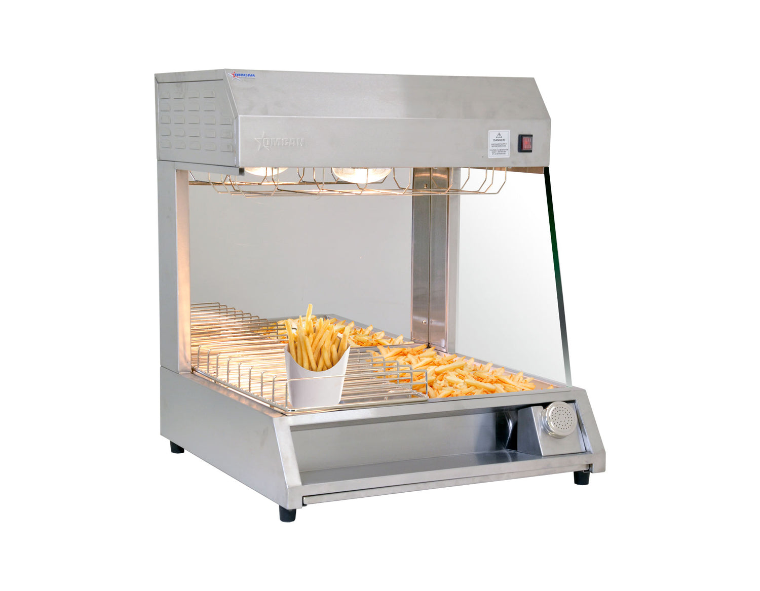 Omcan 26″ Countertop Fried Food Holding Cabinet – 300W, 110V