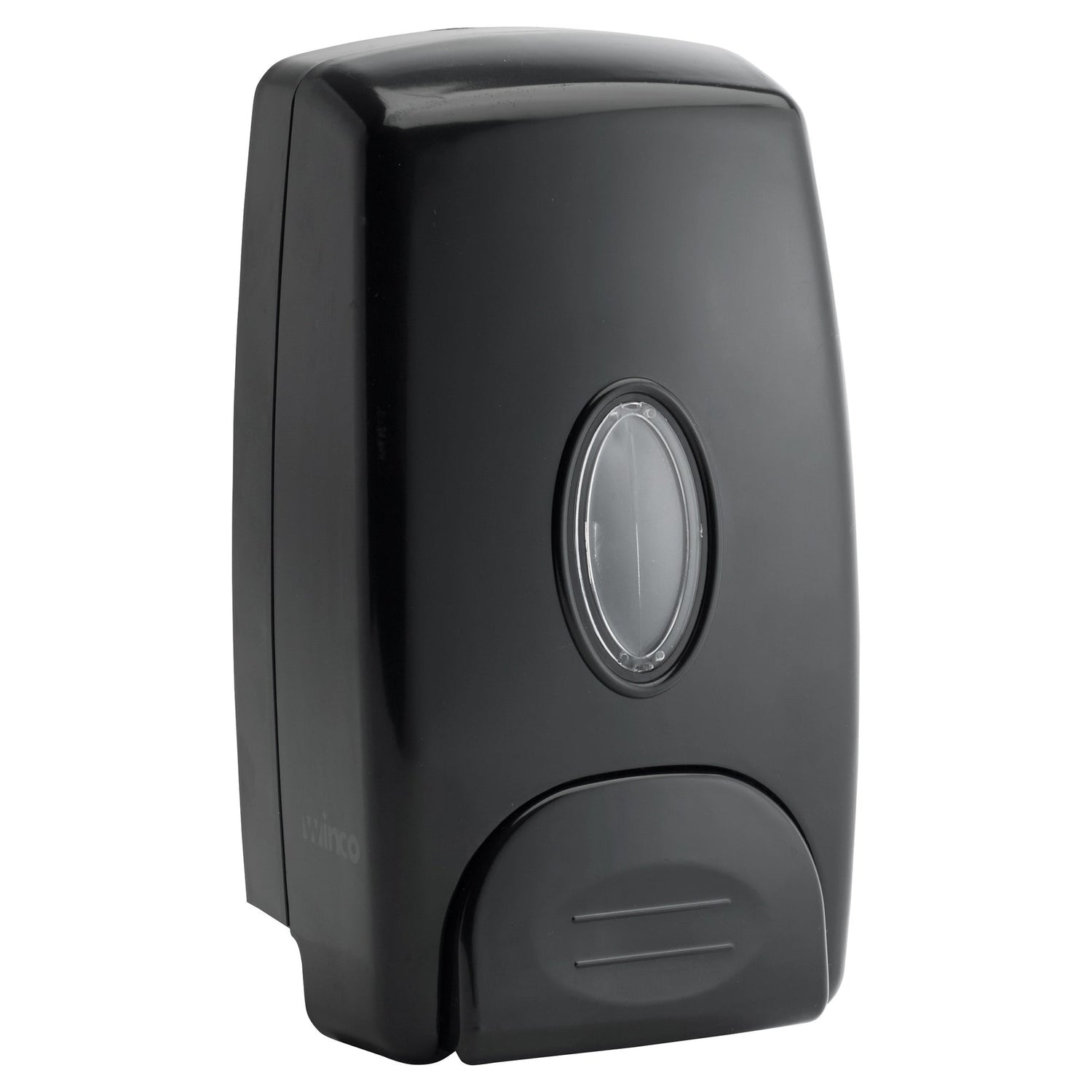 Winco SD-100K - Manual Bulk Soap Dispenser - Black