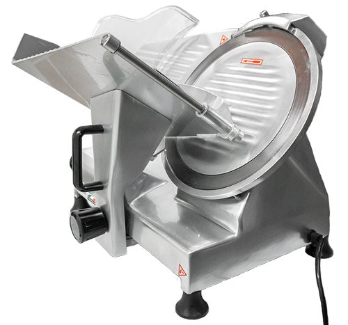 Omcan 12″ Belt-Driven Meat Slicer – 0.33 HP, 110 V