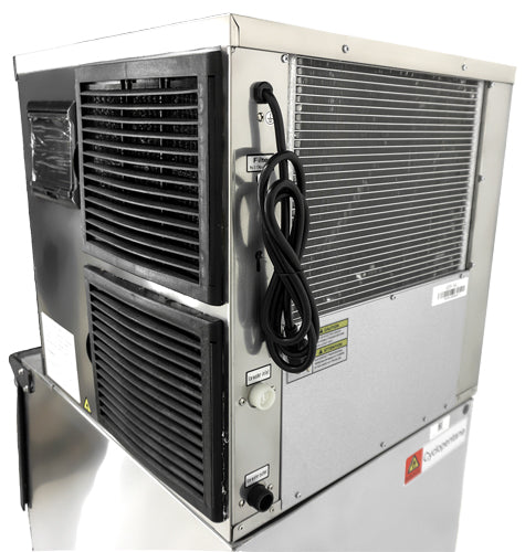 Omcan 22″ Ice Maker Machine with 275 lb. Ice bin – Ice Yield 350 lb./day, Energy Star
