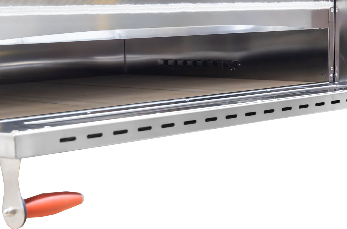 Trento Fuoco Series 57″ Double Chamber Pizza Oven with 41.3″ Chamber, Digital Display – 18 kW, 220 V, 3 Ph