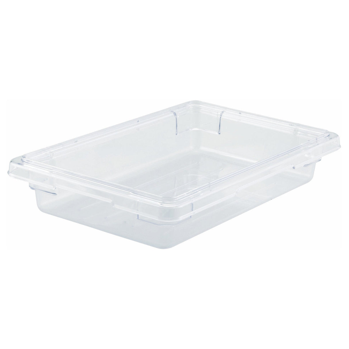 Winco PFSF-3 - Food Storage Box, Clear Polycarbonate - Full, 3-1/2"