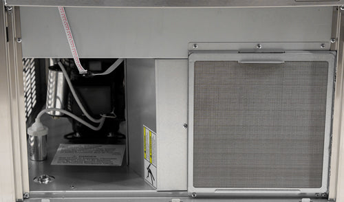 Omcan 26″ Ice Maker Machine with 80 lb. Ice Bin – Ice Yield 280 lb. per Day, Energy Star