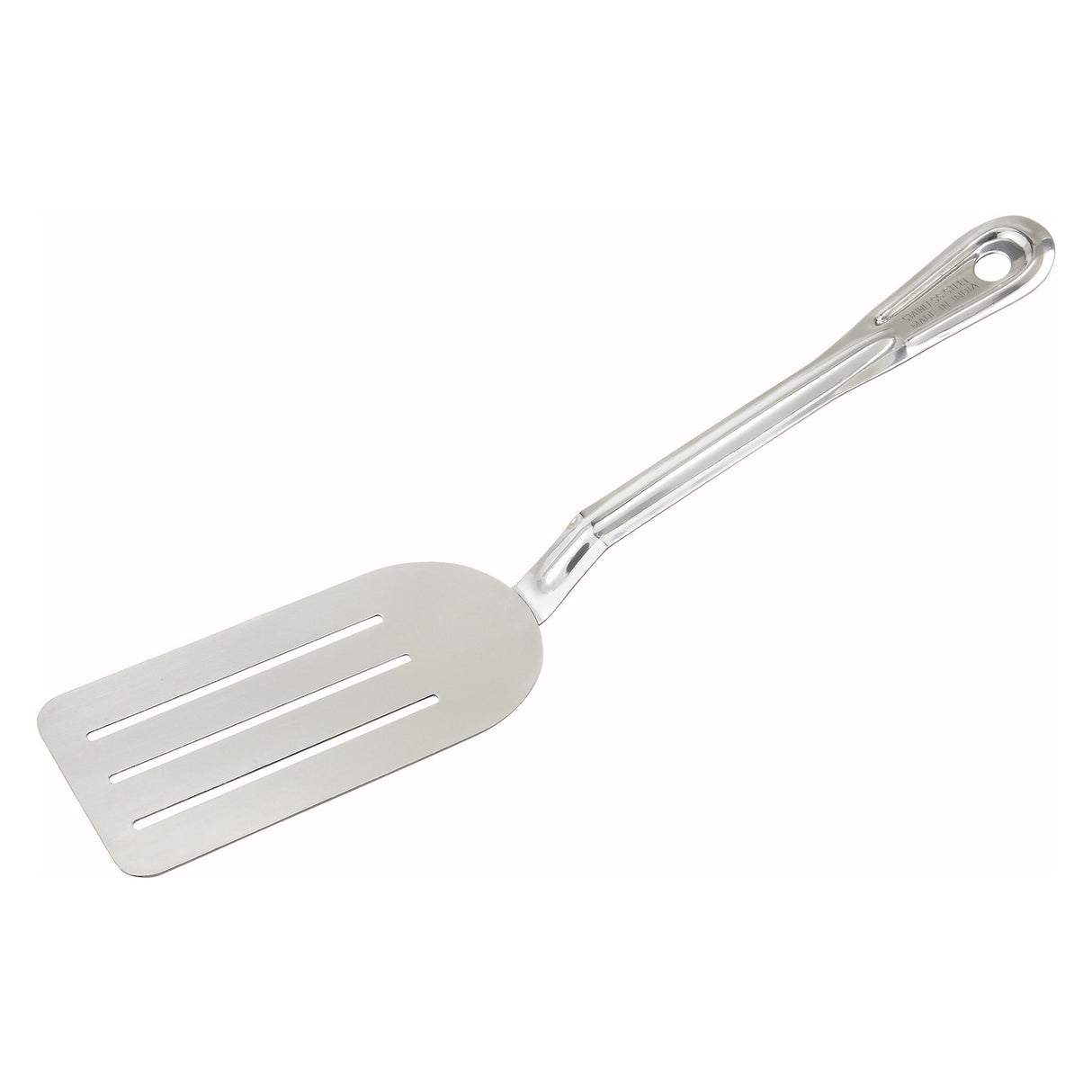 Winco STN-8 - Stainless Steel Serving Turner, 14" - Slotted