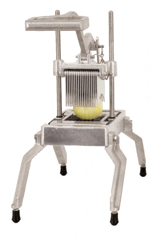 Omcan Countertop Vertical Fruit and Vegetable Slicer with 3/16″ Cutter Blade