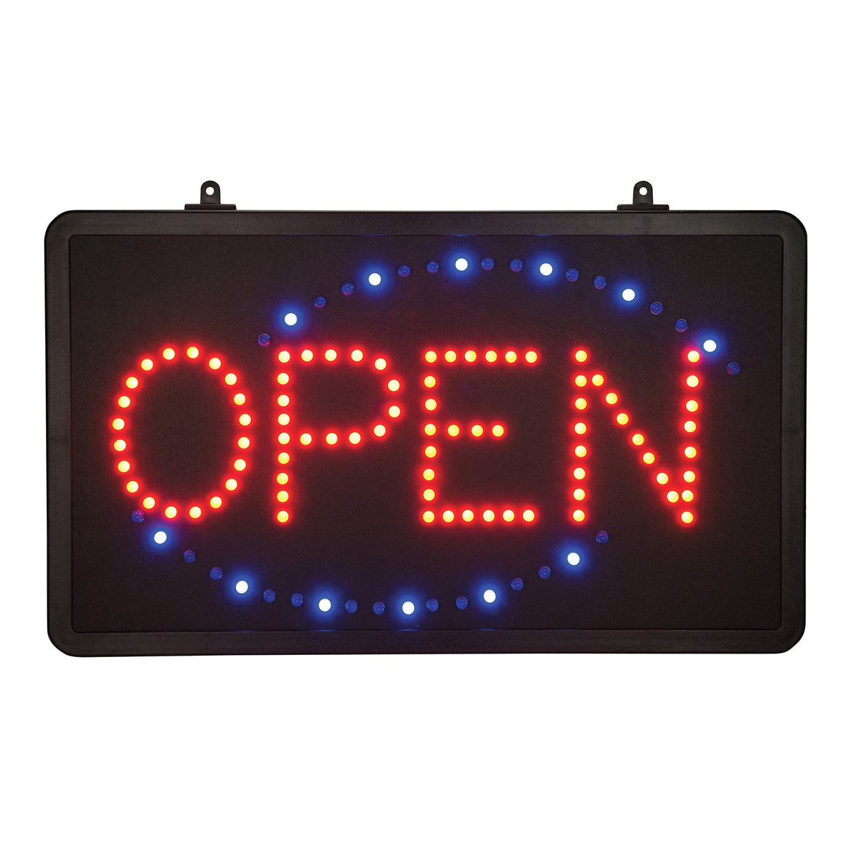 Winco LED-6 - "Open" LED Sign, Rectangular