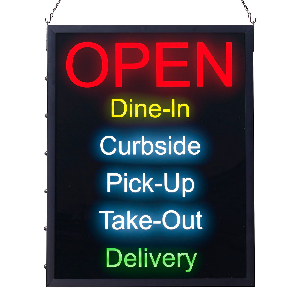 Winco LED-20 - All-in-One "OPEN" LED Sign