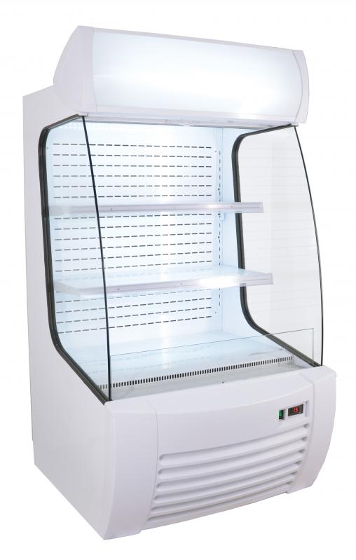 Omcan 34″ Refrigerated Floor Open Display Case 12.7 cu.ft (360 L)