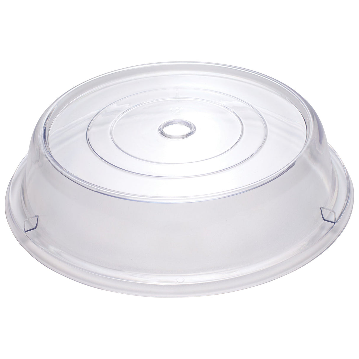 Winco PPCR-12 - Clear Polycarbonate Plate Cover - 12" Dia
