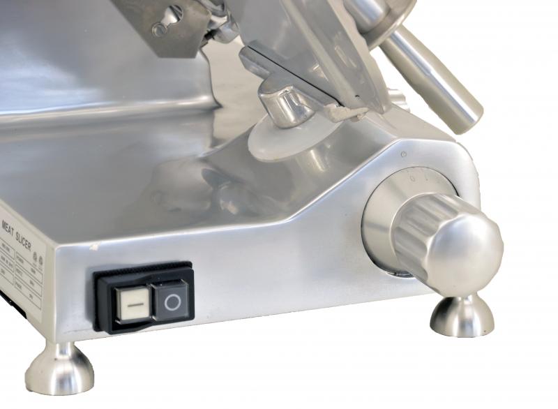 Omcan 10″ Belt Driven Slicer (Quebec Safety Standards) – 0.20 HP, 110 V