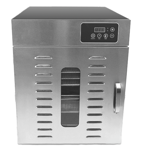 Omcan 12 Trays Stainless Steel Food Dehydrator w/ Digital Control