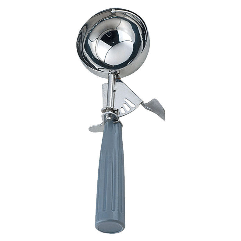 Omcan 4 oz Ice Cream Disher with Grey Plastic Handle (Size 8)