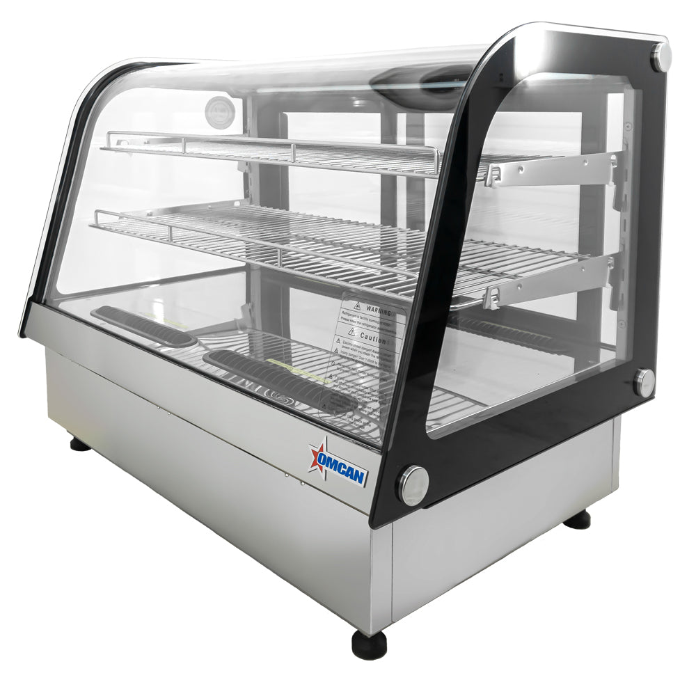 Omcan 35″ Drop-in Refrigerated Showcase 112 Liter (3.95 cu.ft.) Capacity