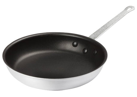 Winco Aluminum Fry Pan, Gladiator™, Natural Finish, Yes Sleeve - VRS Restaurant Equipment & Supply Store