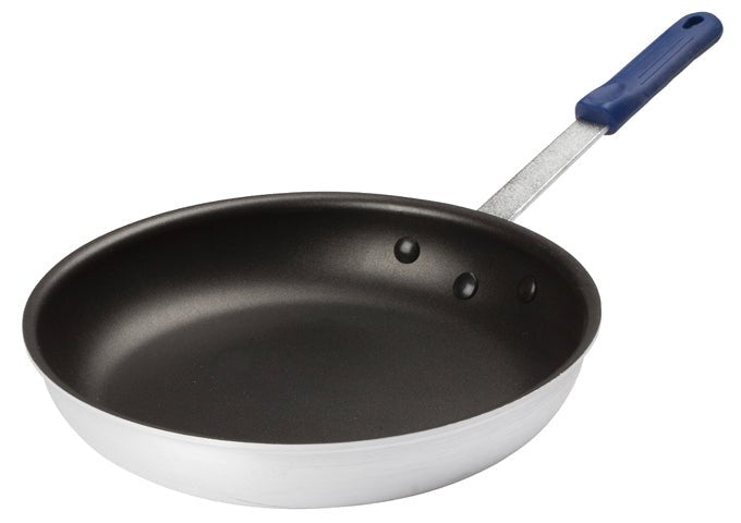 Winco Aluminum Fry Pan, Gladiator™, Natural Finish, Yes Sleeve - VRS Restaurant Equipment & Supply Store