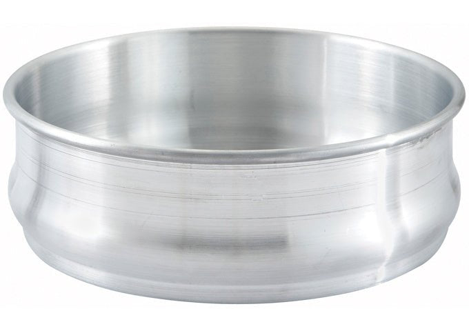 Winco Stackable Dough Pan, Aluminum - VRS Restaurant Equipment & Supply Store