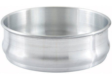 Winco Stackable Dough Pan, Aluminum - VRS Restaurant Equipment & Supply Store
