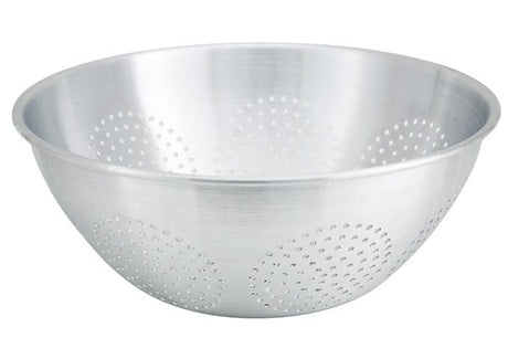 Winco Colander, Chinese Style, Aluminum - VRS Restaurant Equipment & Supply Store