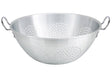 Winco Alo-16H Colander, Chinese-Style With Handles, Aluminum, 16 Qt - VRS Restaurant Equipment & Supply Store