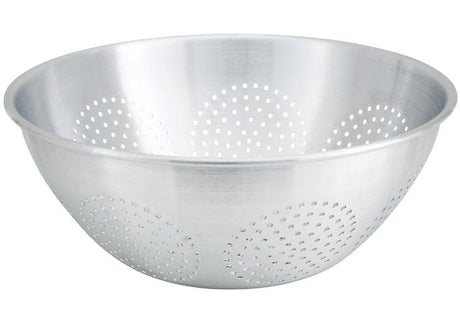 Winco Colander, Chinese Style, Aluminum - VRS Restaurant Equipment & Supply Store