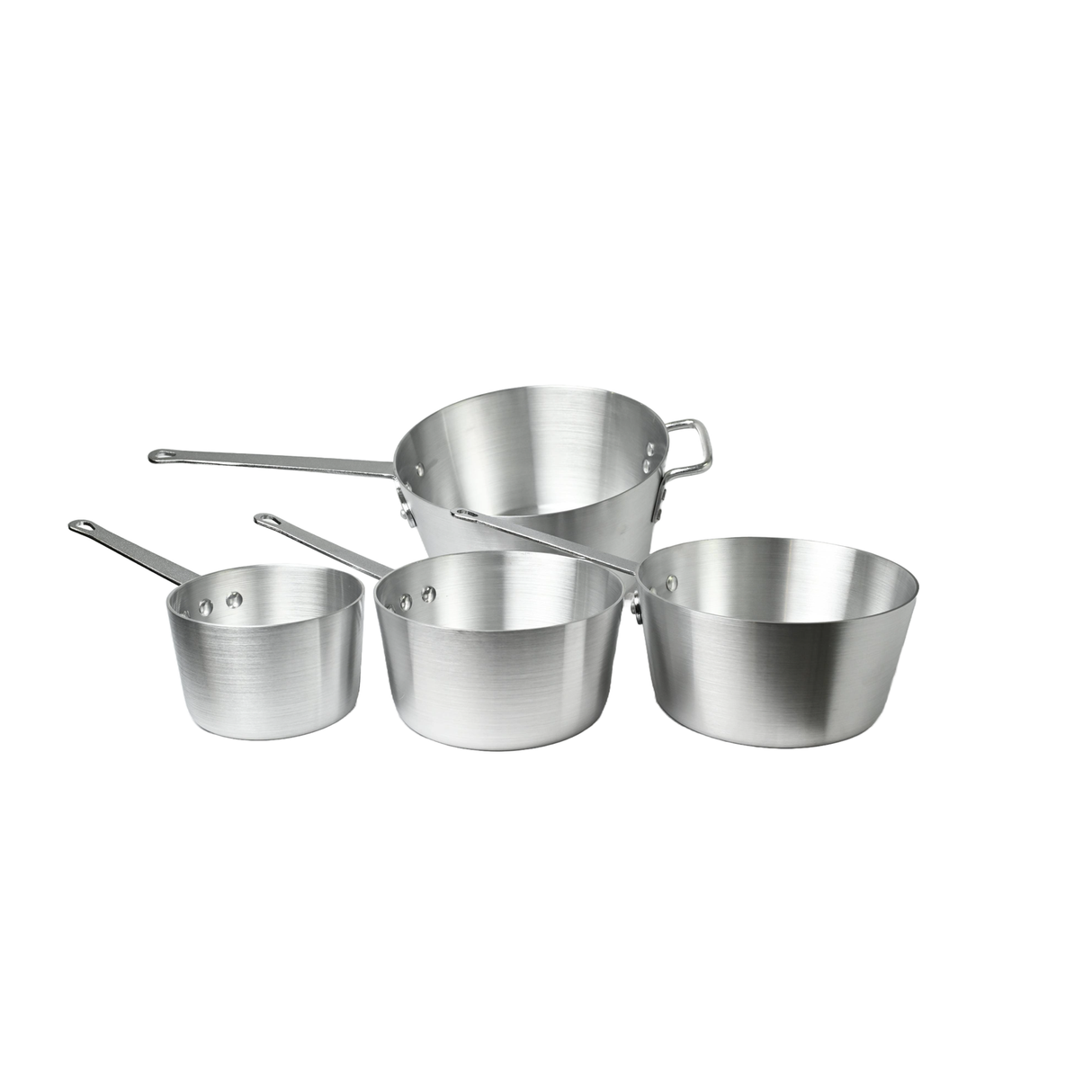 American Chef ASCP-2 - Tapered Aluminum Sauce Pan - 2-1/2 Quart, Aluminum