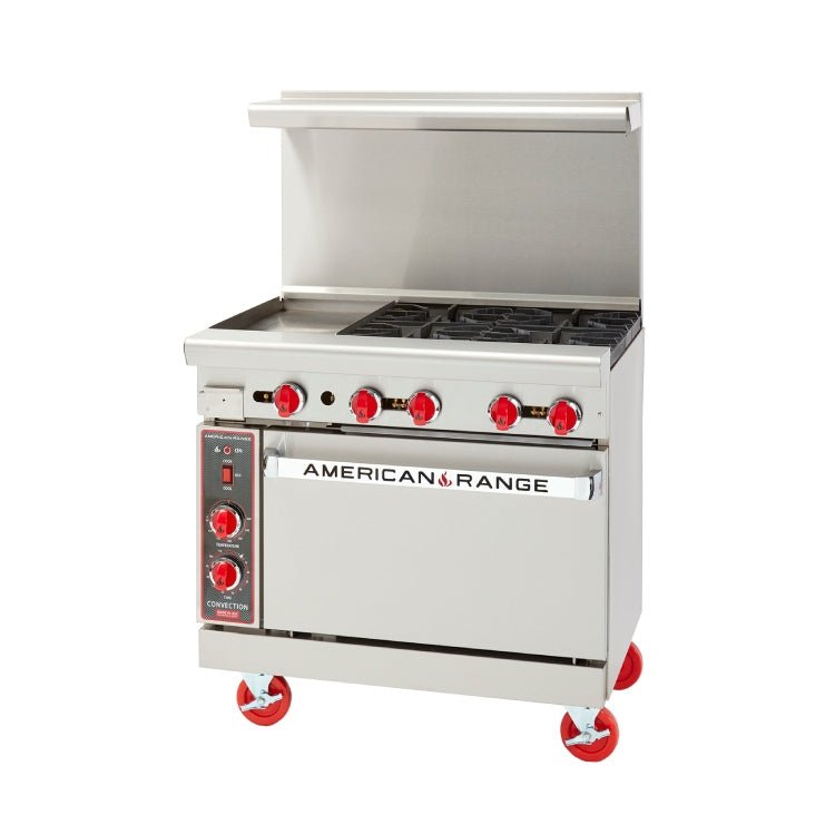 American Range 36-Inch Restaurant Range - AR-24G-2B - VRS Restaurant Equipment & Supply Store